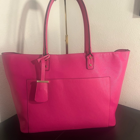 Handbags - Large Merona Pink Tote Bag